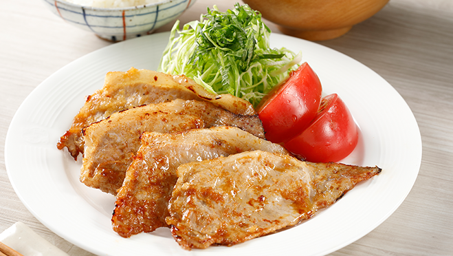 豚肉のしょうが焼き